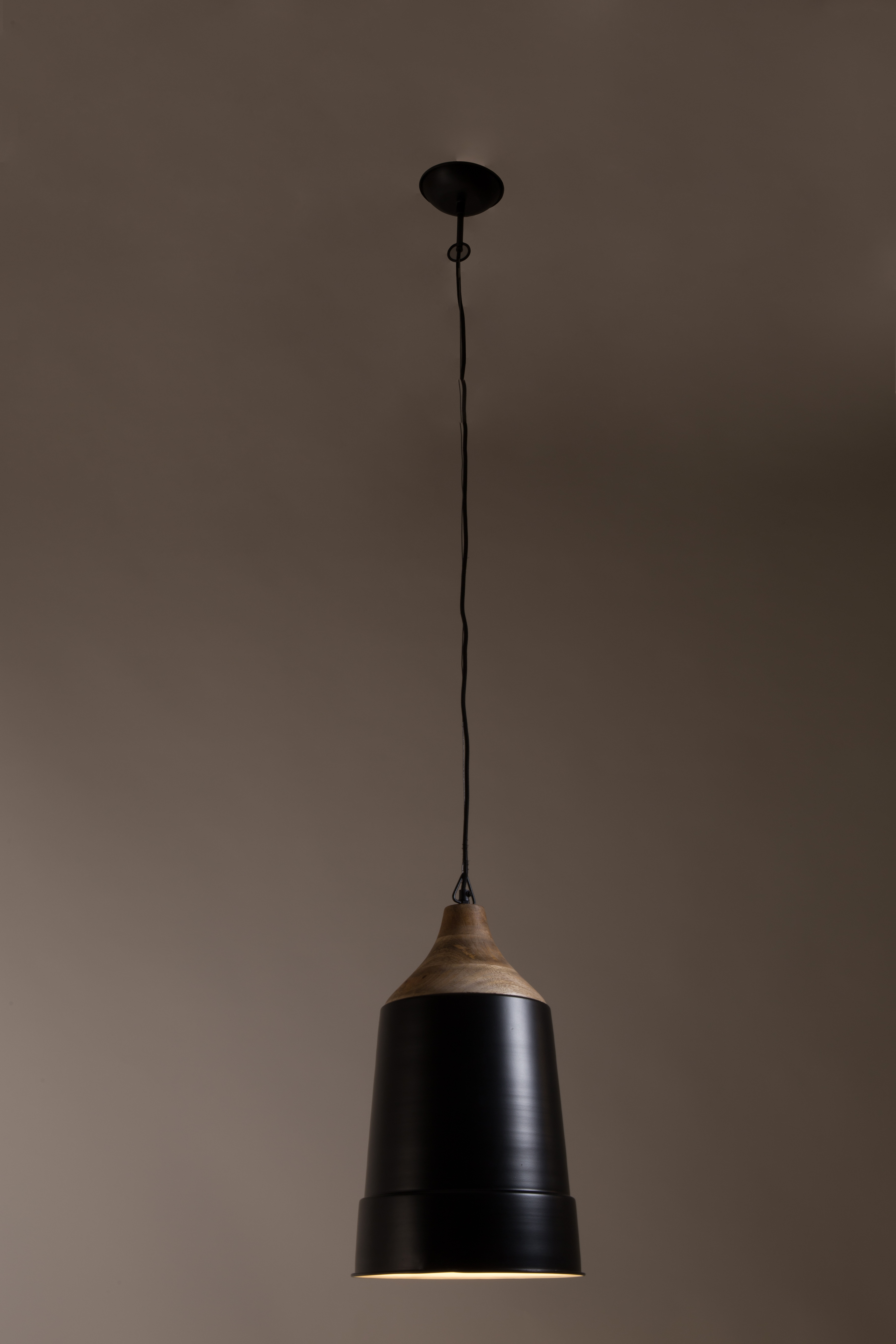 verband Tactiel gevoel portemonnee Dutchbone Wood Top Pendant Lamp – WortelWoods